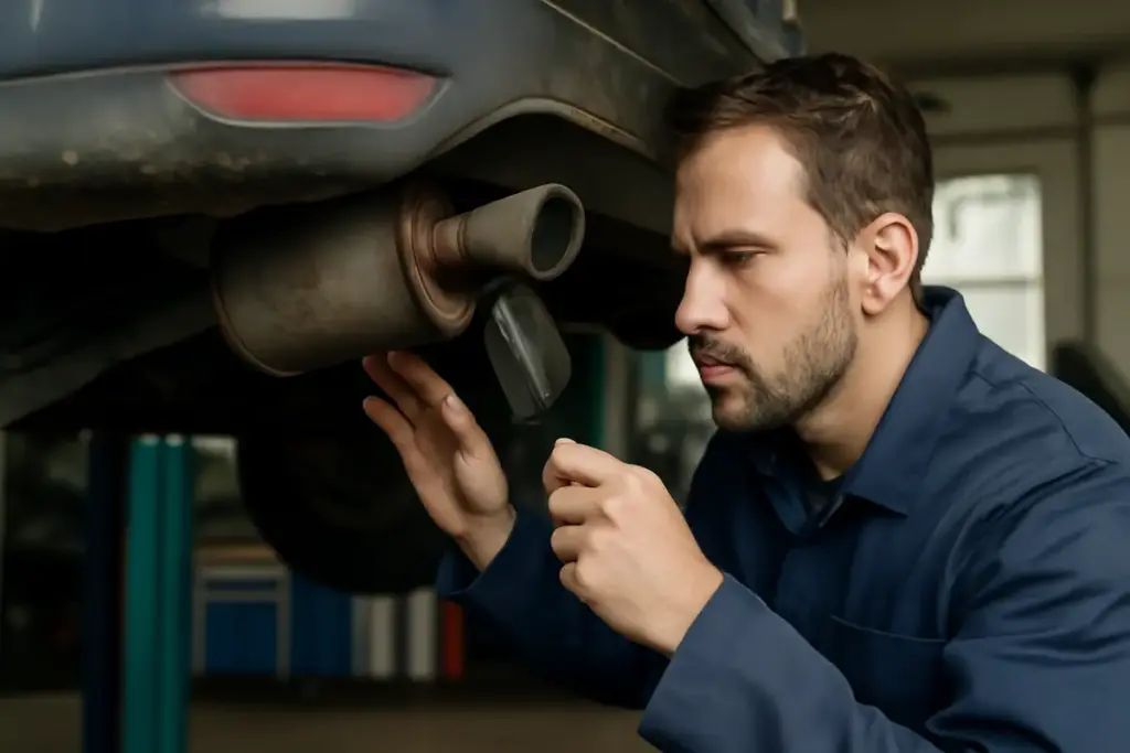 Ispezionare il sistema di scarico su un’auto usata: sintomi di problemi e come evitarli prima che peggiorino