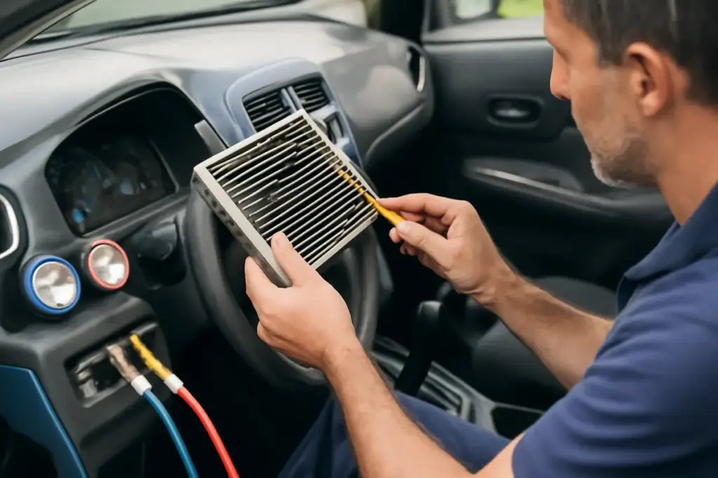 Manutenzione del climatizzatore auto usata: i passaggi ignorati che fanno durare il sistema