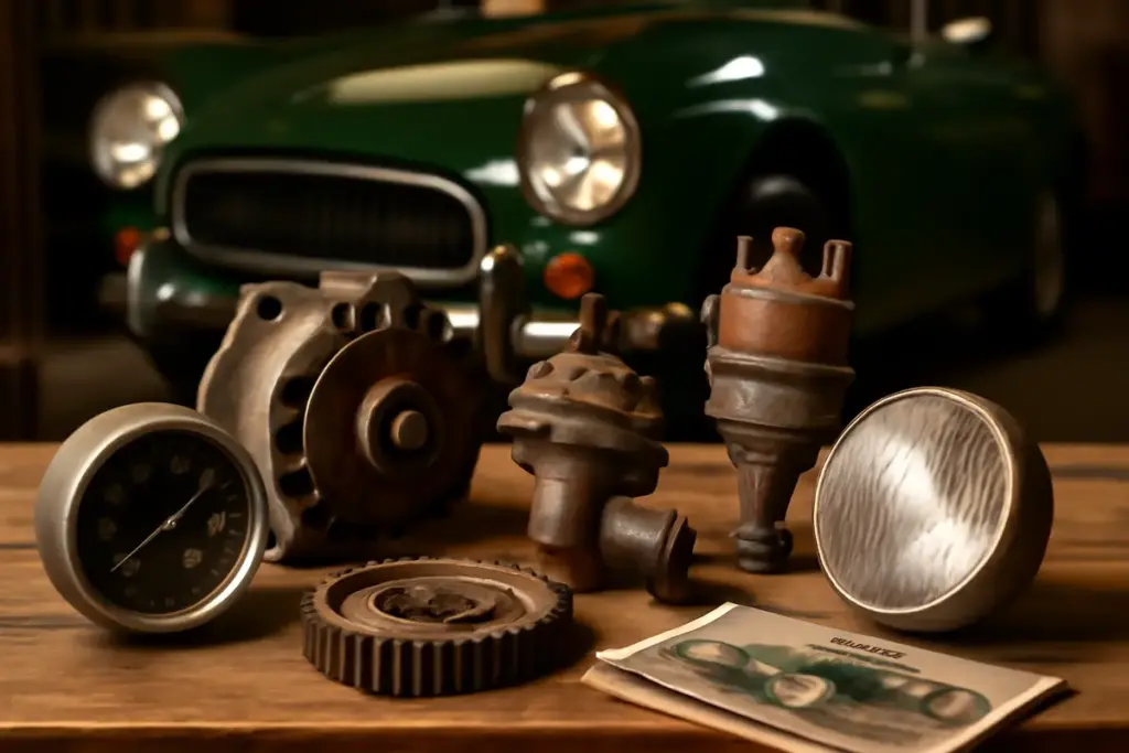 Ricambi usati per auto d’epoca: una risorsa preziosa che può far aumentare il valore del veicolo